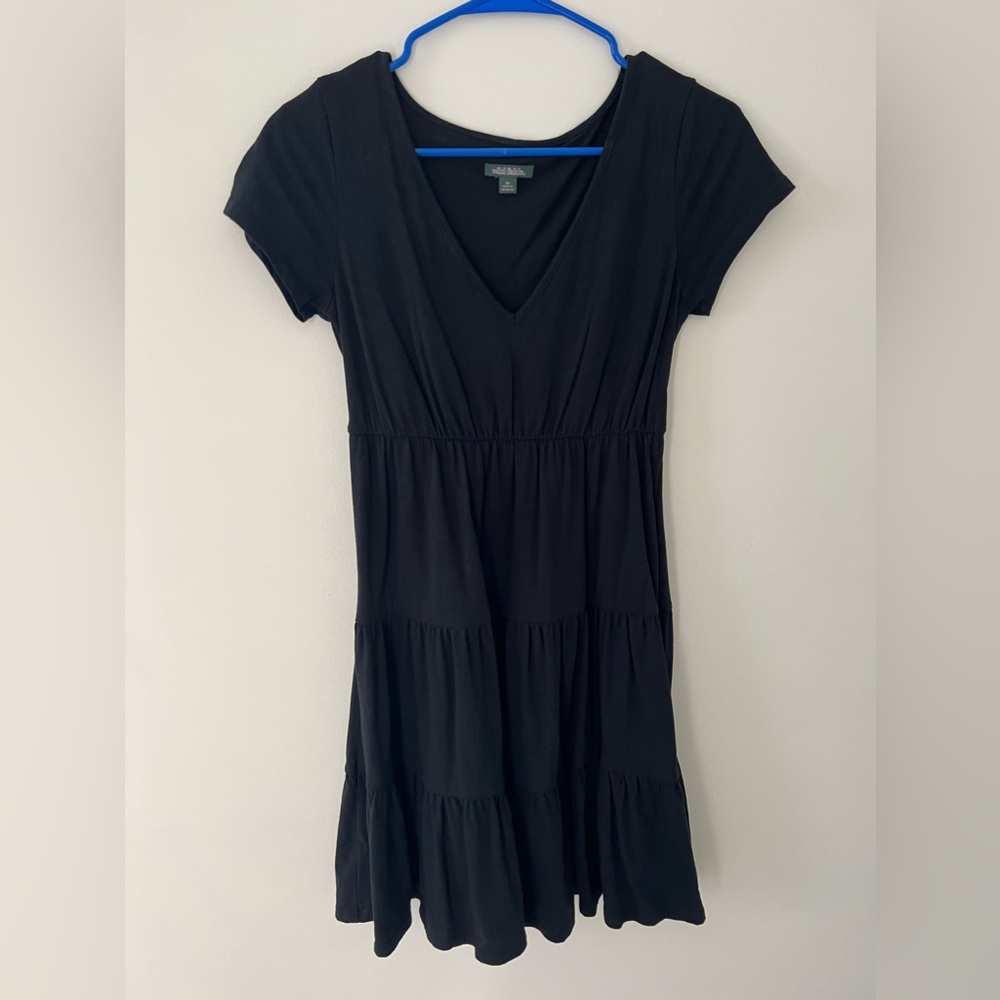 Black mini dress!